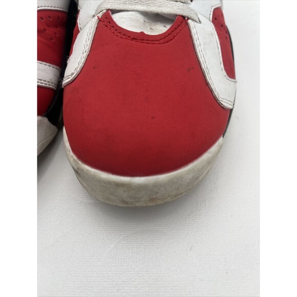 Preowned Nike Men’s Jordan 6 Retro Carmine Red White Sneakers 2014 Sz 10 US main image 7